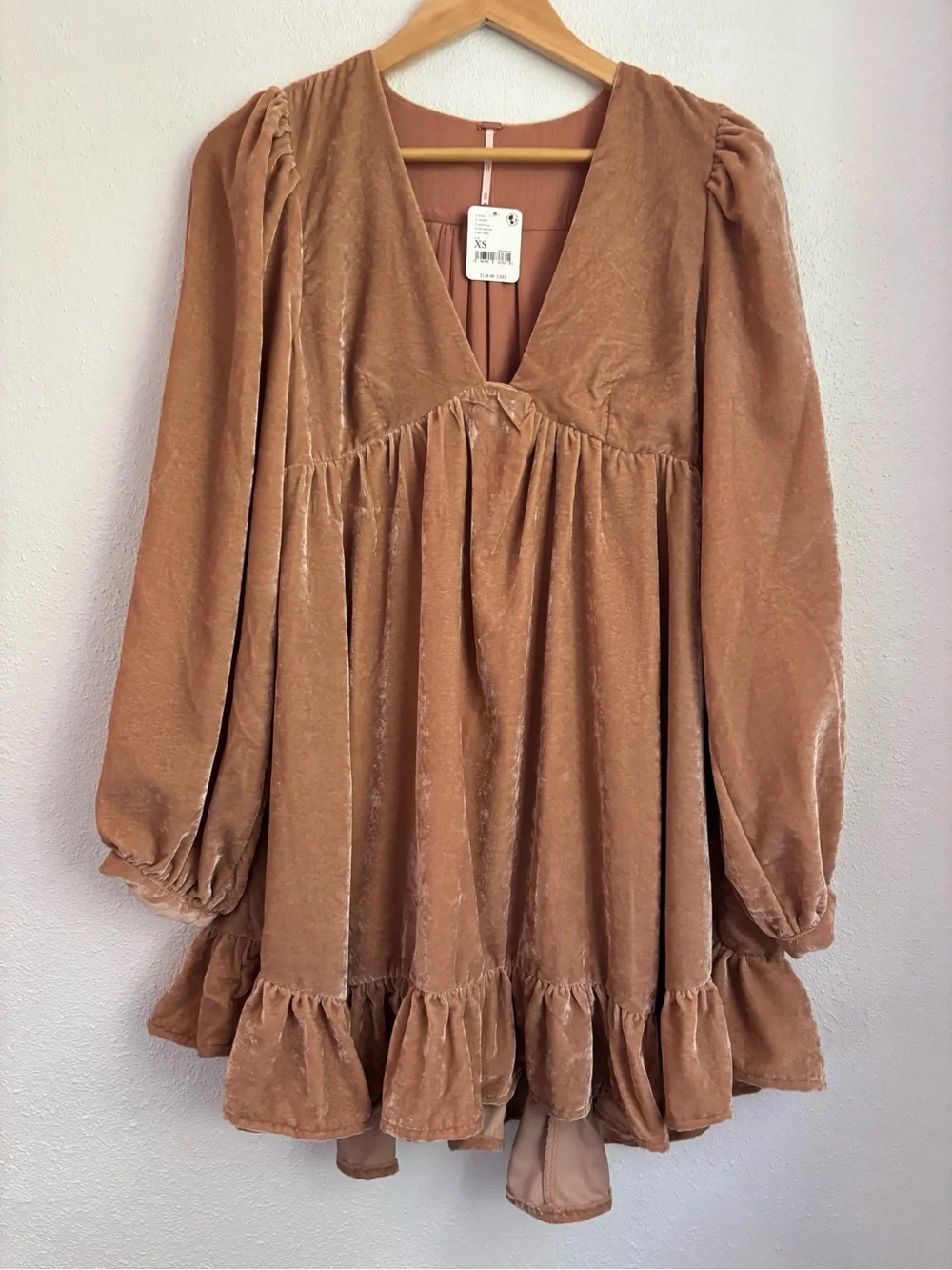 Free People | Estella Velvet Mini Dress